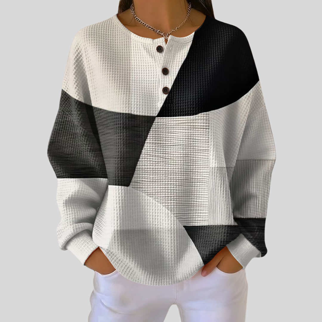 Sweat Henley Domino