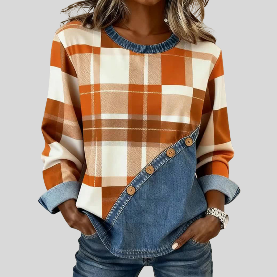 Sweat Patchwork Ambre