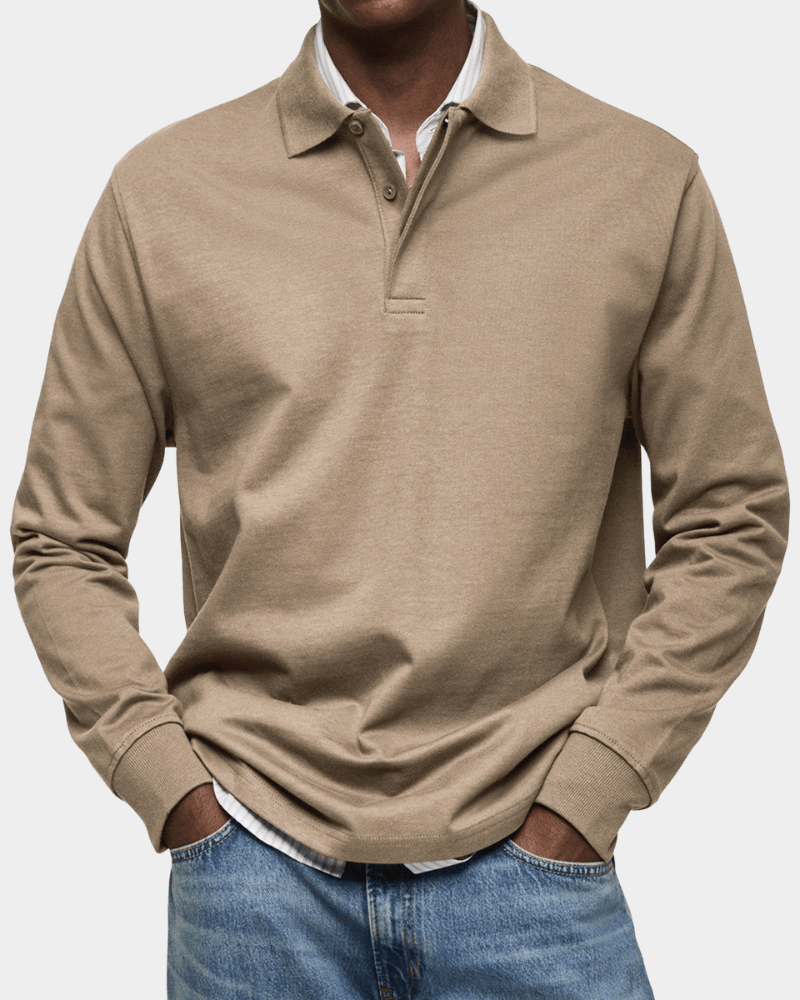 Comfortable autumn polo