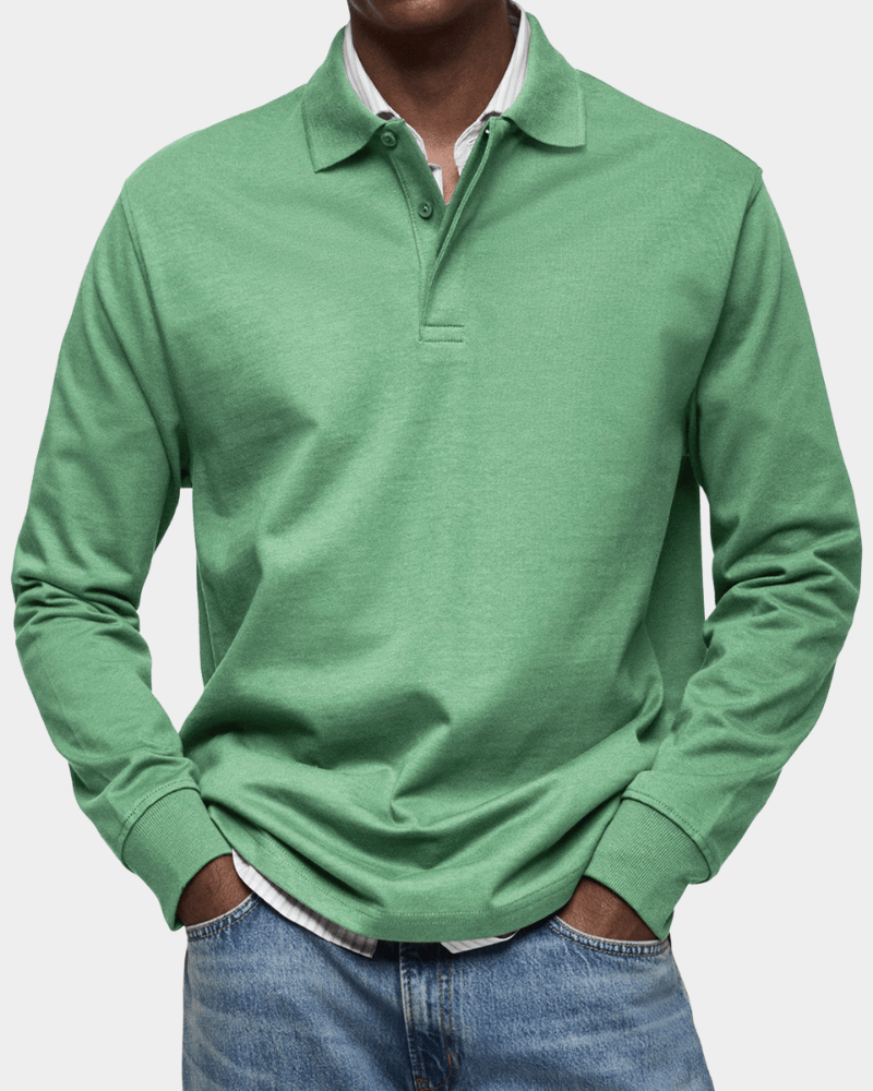 Comfortable autumn polo