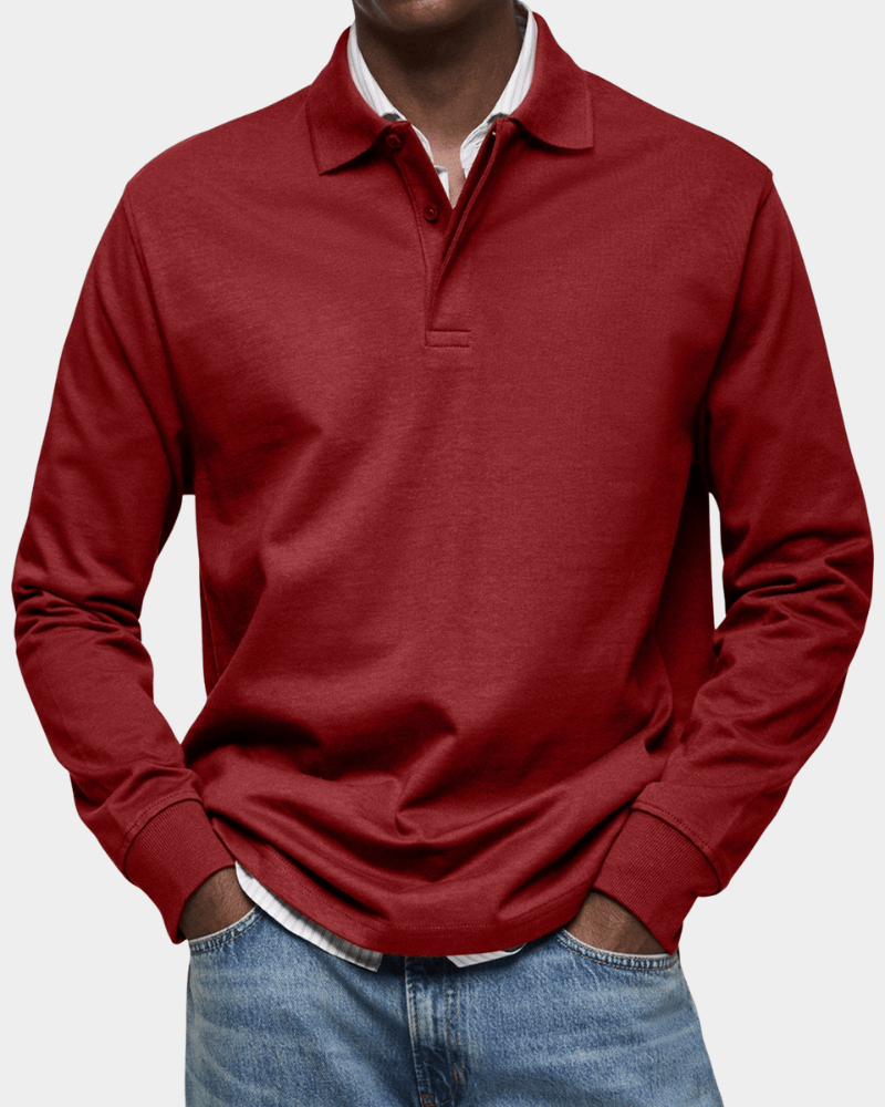 Comfortable autumn polo