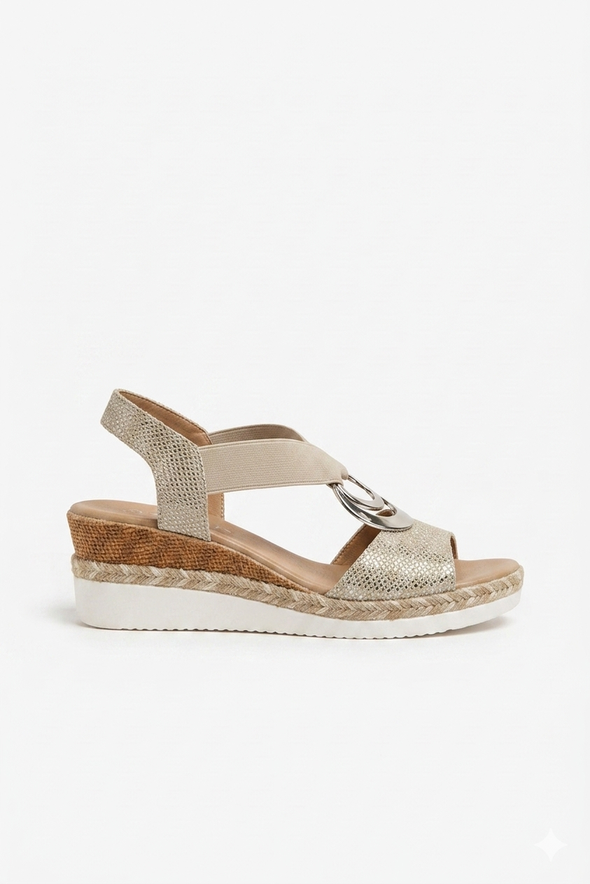Capri | Sandalias de Plataforma Elegantes y Cómodas