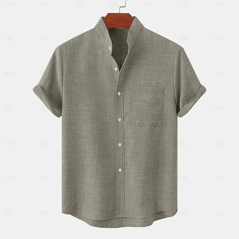 Elias | Camicia leggera in lino da uomo