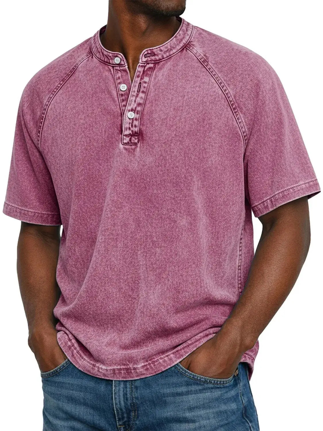 Leblanc™ | Camicia Vintage da Uomo con Bottoni