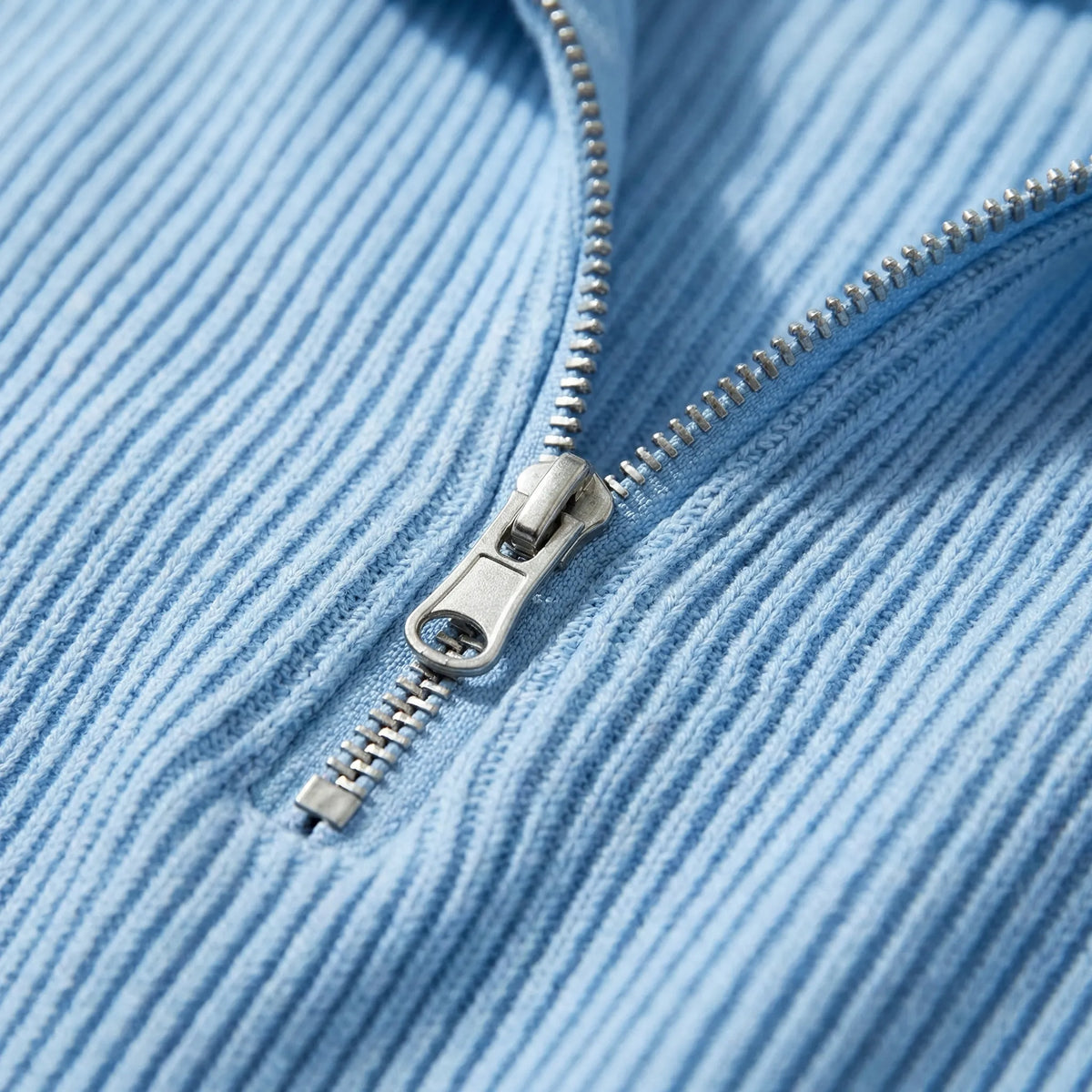 Jan | long-sleeved half-zip sweater
