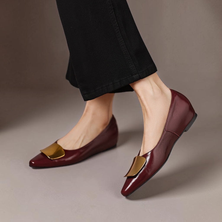 Lorea | Leather Flats