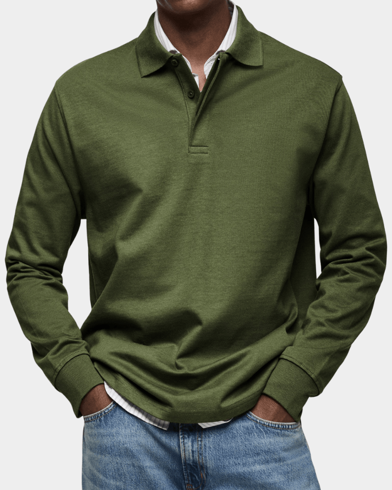 Comfortable autumn polo