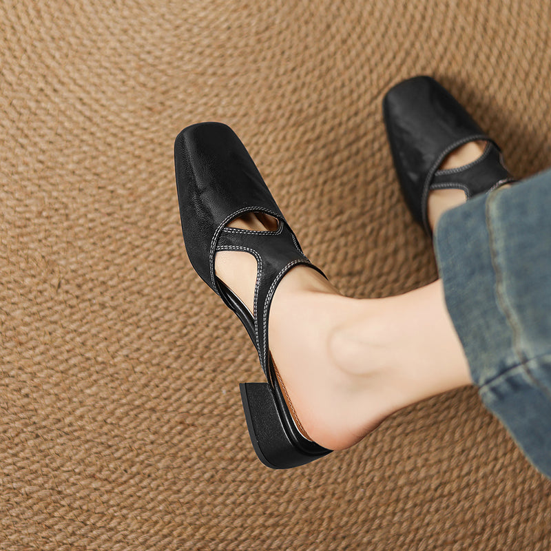 Dessa |  Leather Mules