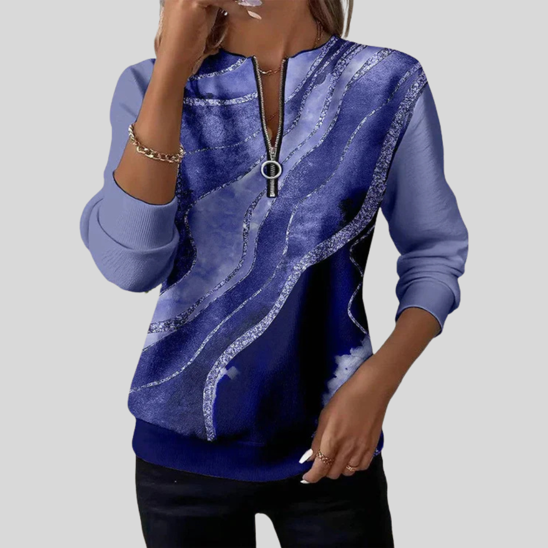 Bronze Printed Sweatshirt