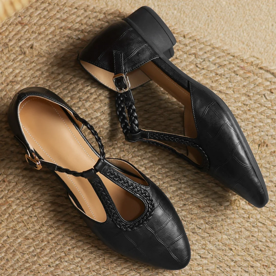 Scarpe basse in pelle Charlotte
