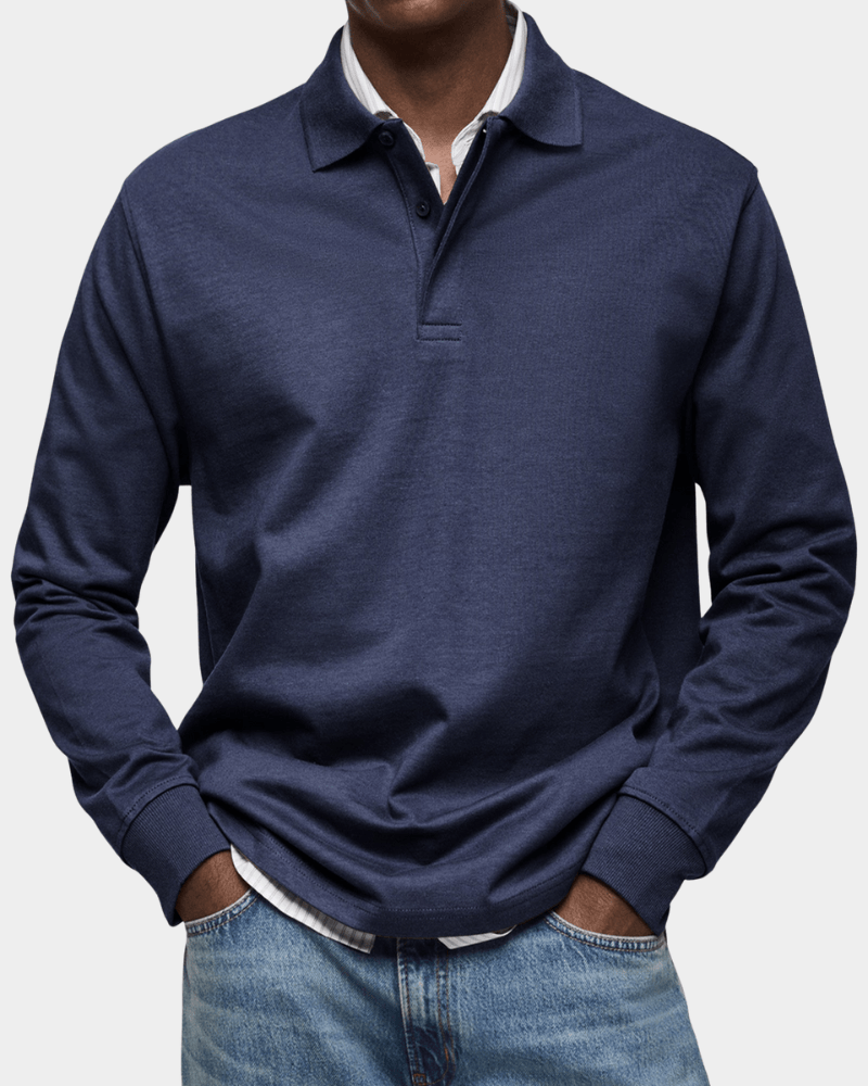 Comfortable autumn polo