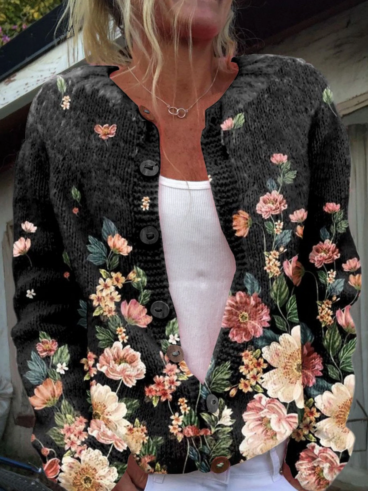 Kivara™ | Cardigan vintage a fiori