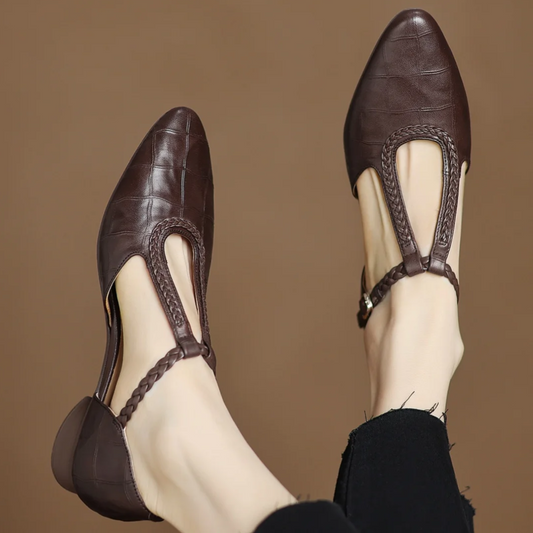 Scarpe basse in pelle Charlotte