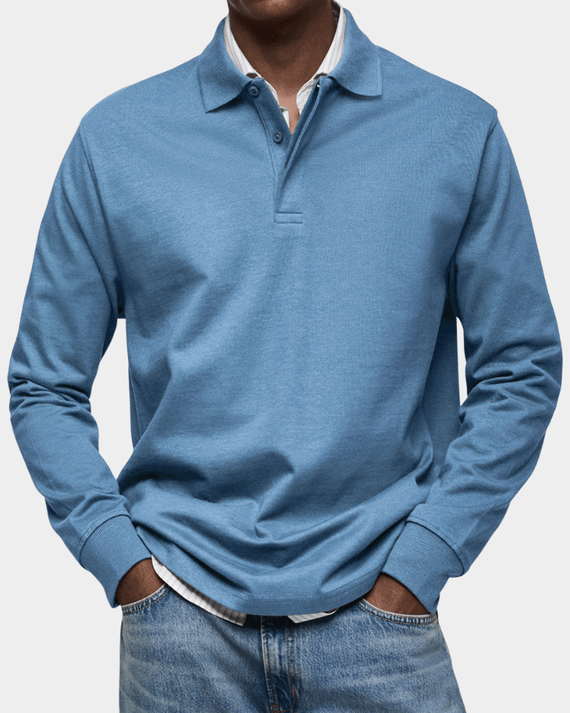 Comfortable autumn polo