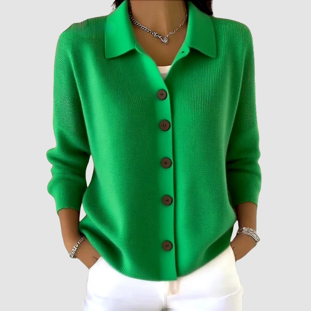 Millie | Cardigan con colletto e bottoni