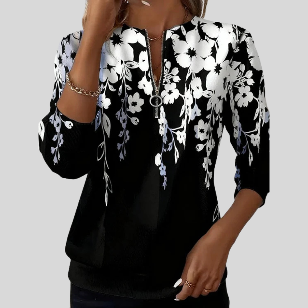 Floral Eclipse Sweatshirt