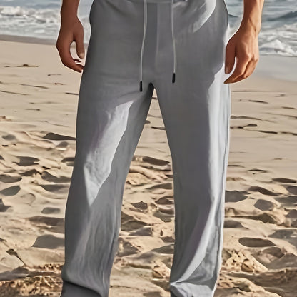 Pantaloni Di Lino Da Uomo