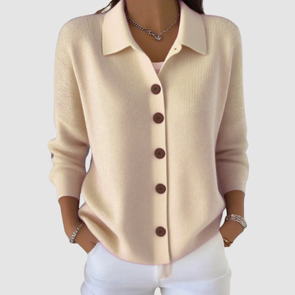 Millie | Cardigan con colletto e bottoni