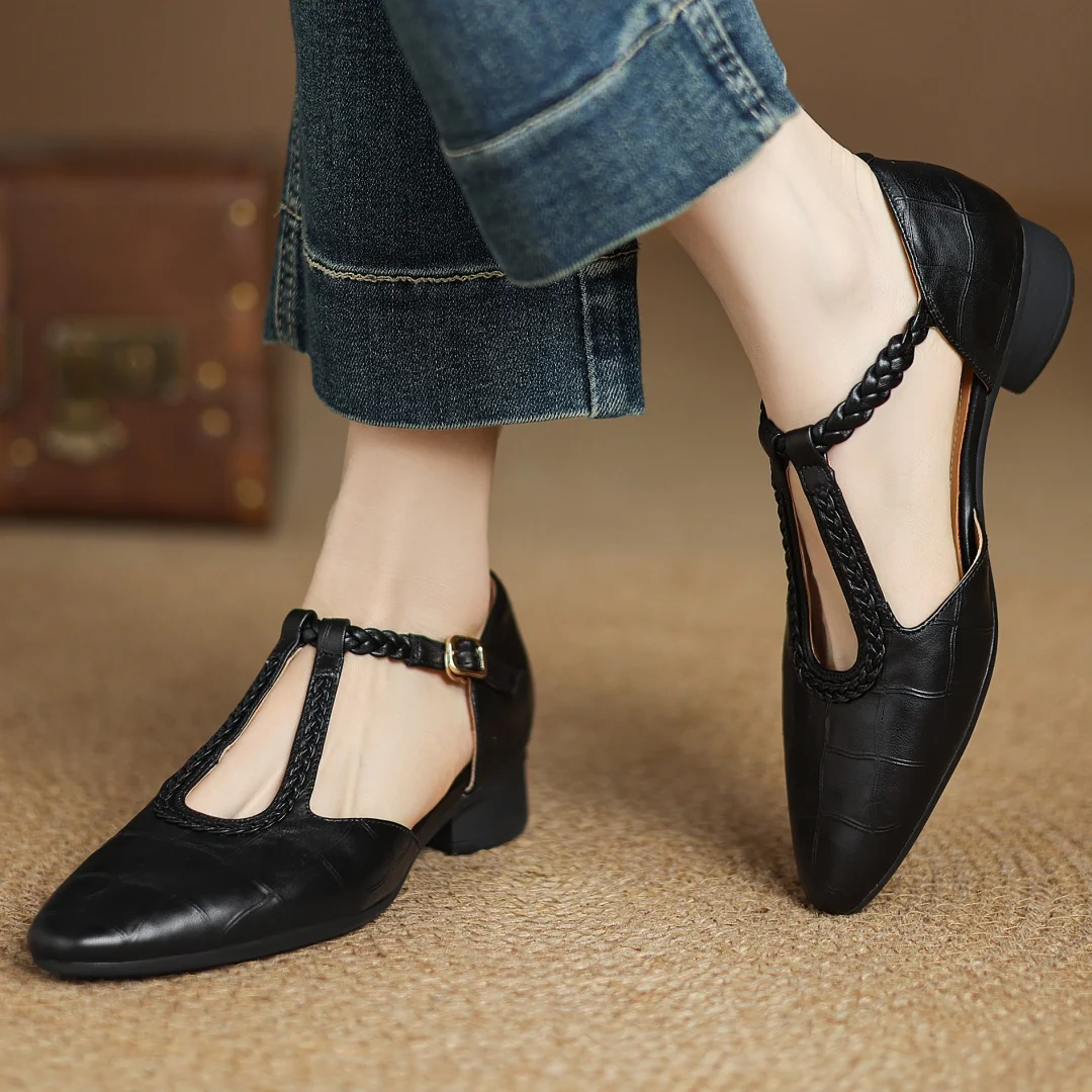 Scarpe basse in pelle Charlotte