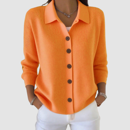 Millie | Cardigan con colletto e bottoni