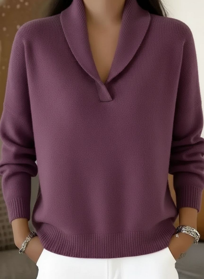 Elise™ | Maglione Con Scollo a V Elise