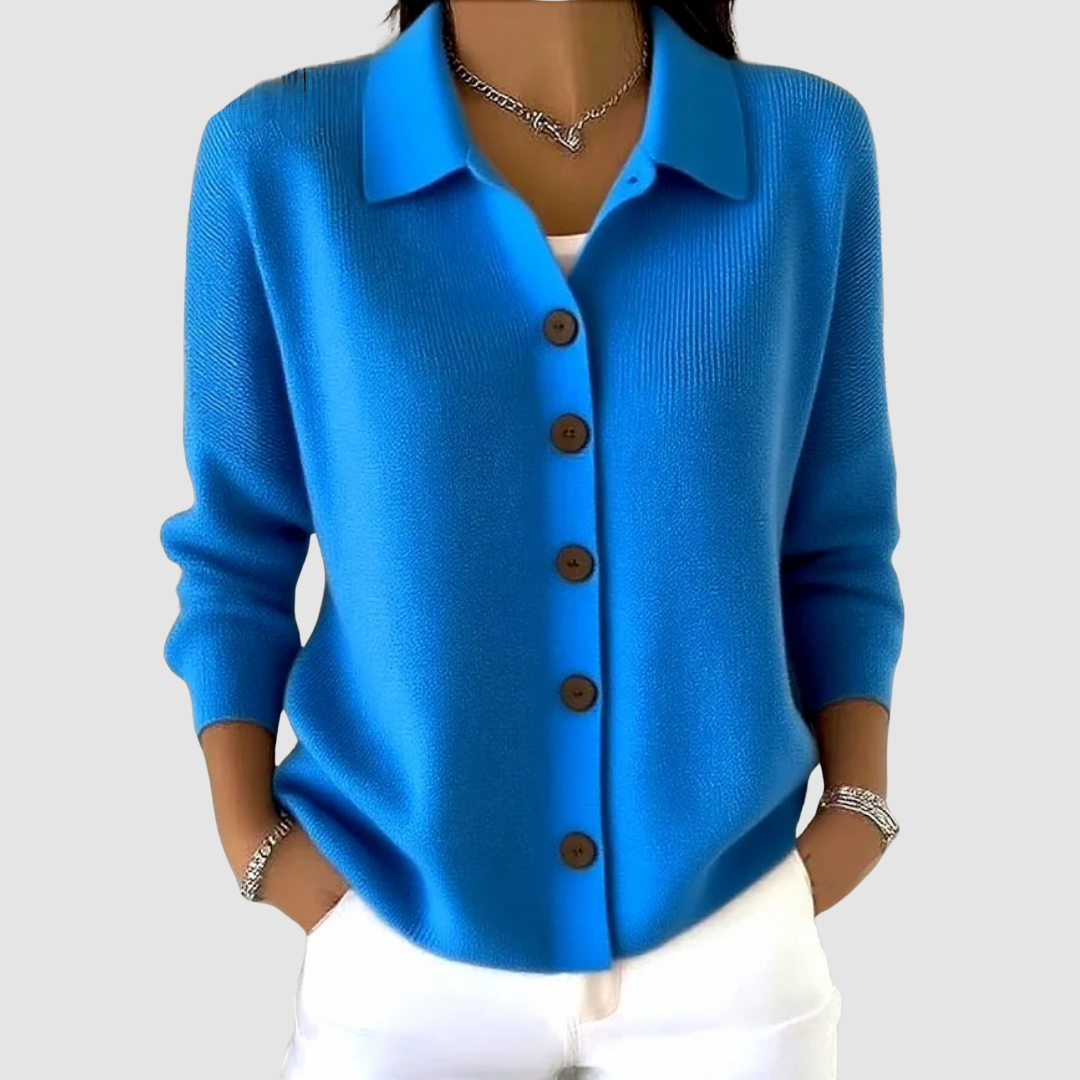 Millie | Cardigan con colletto e bottoni