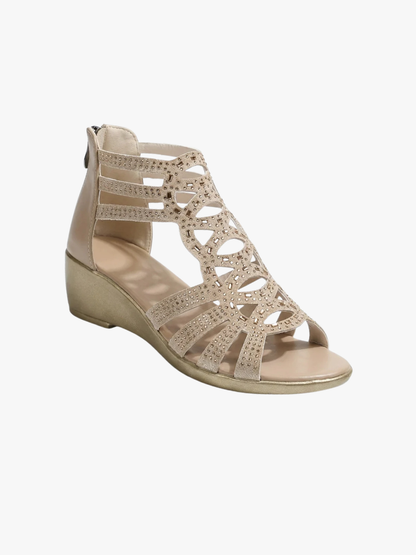 SANDALI CON ZEPPE CHIC DA DONNA