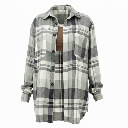 Camicia estiva da donna a maniche lunghe
