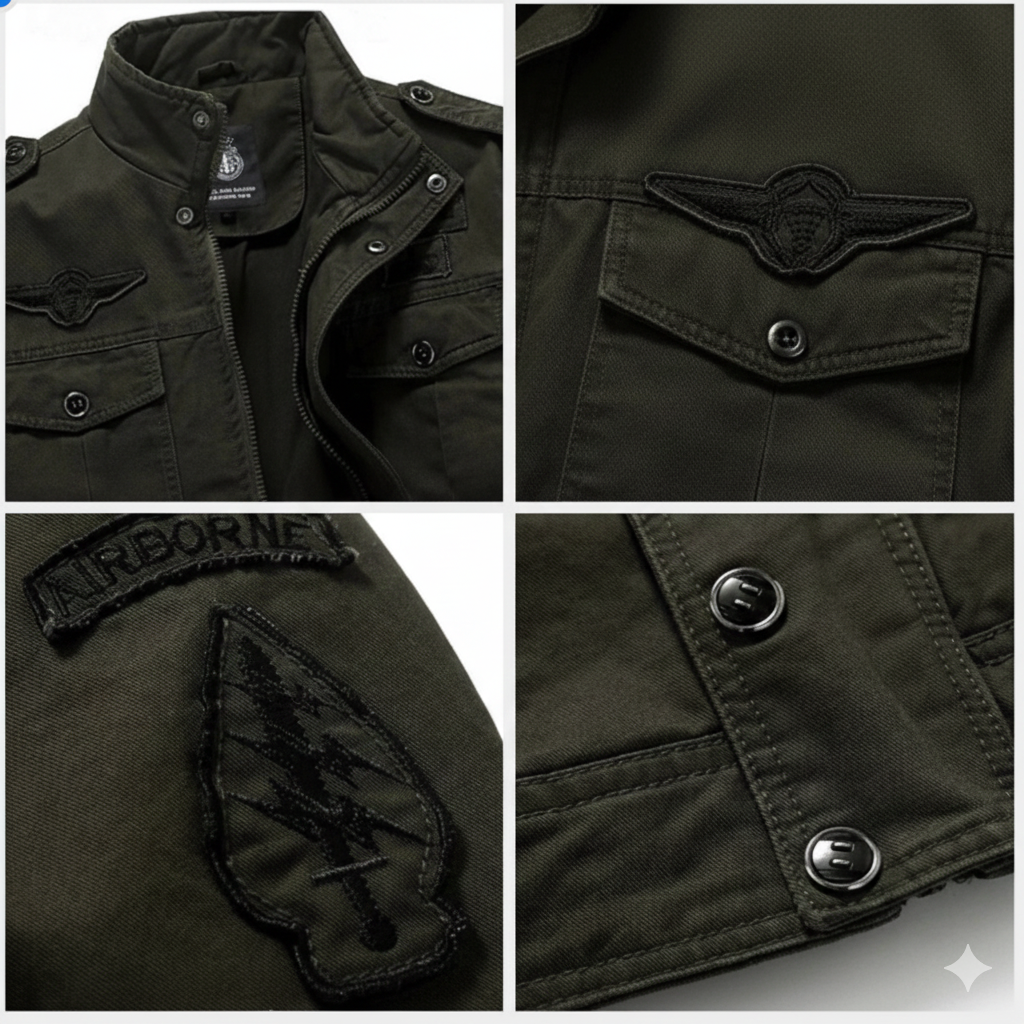 Noah | STRUCTURED MILITARY JACKET