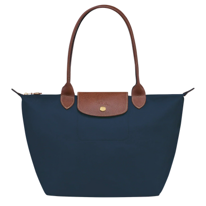 Borsa classica - Le Pliage Tote media, blu navy