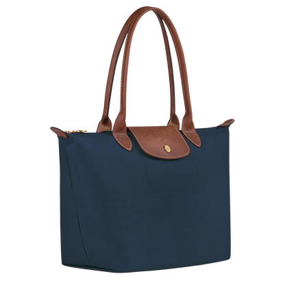 Borsa classica - Le Pliage Tote media, blu navy