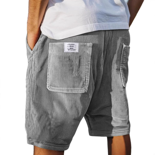 Victor | Eleganti Pantaloncini in Velluto