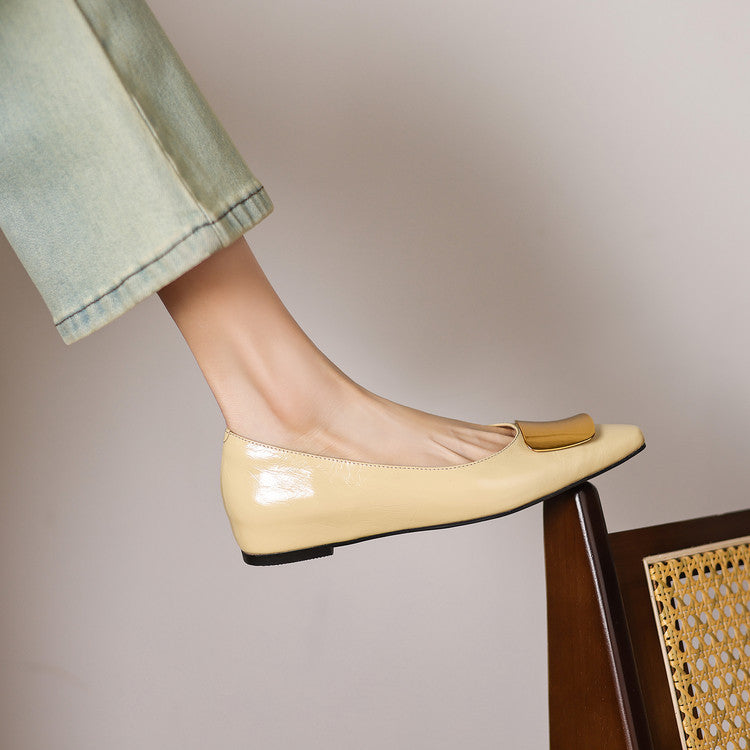 Lorea |  Leather Flats