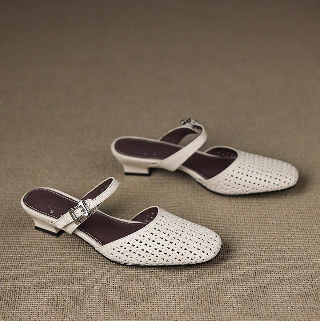 Nilda |  Leather Mules
