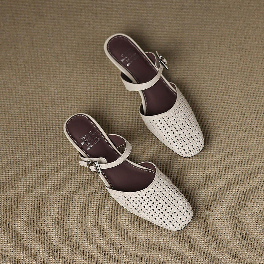 Nilda |  Leather Mules