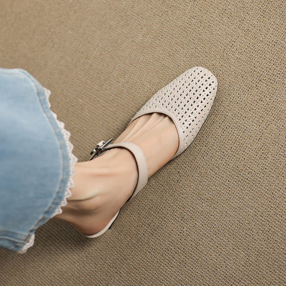 Nilda |  Leather Mules