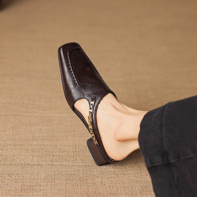 Vyla |  Leather Mules