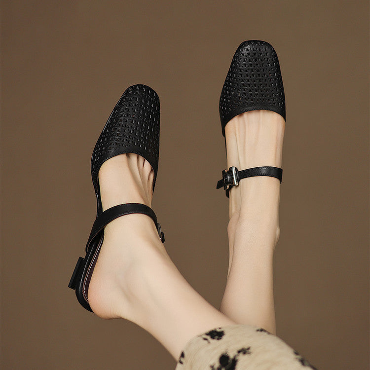 Nilda |  Leather Mules