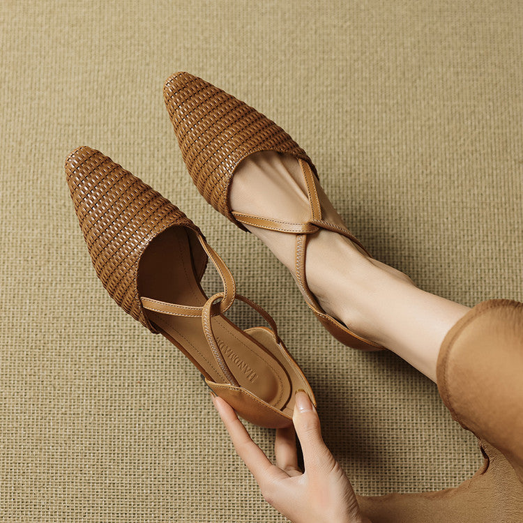 Dona |  Leather Heels