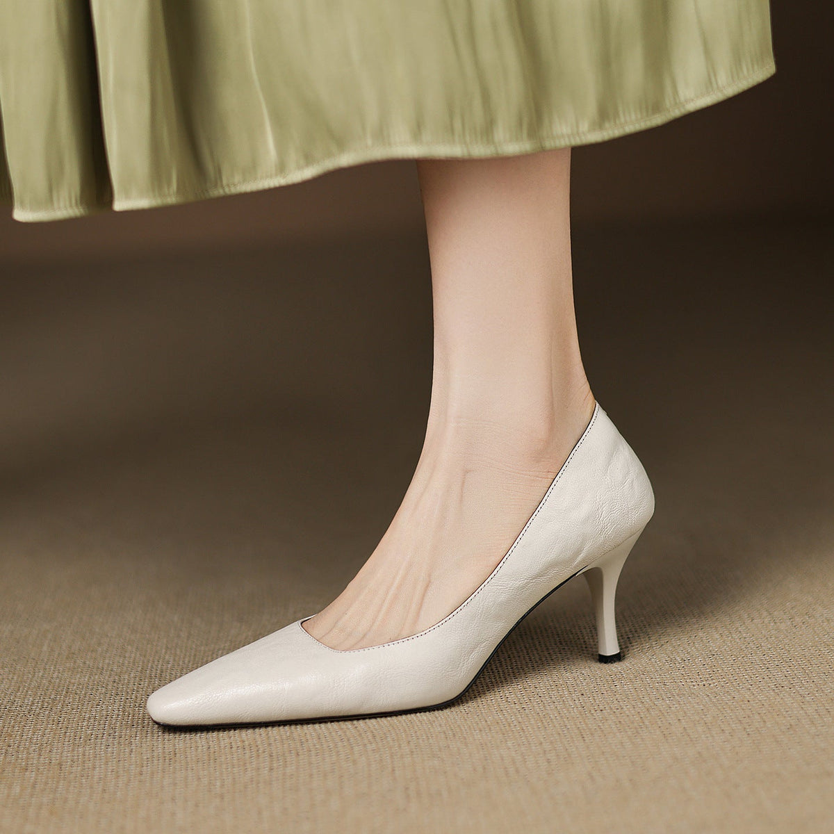 Zala |  Leather Heels