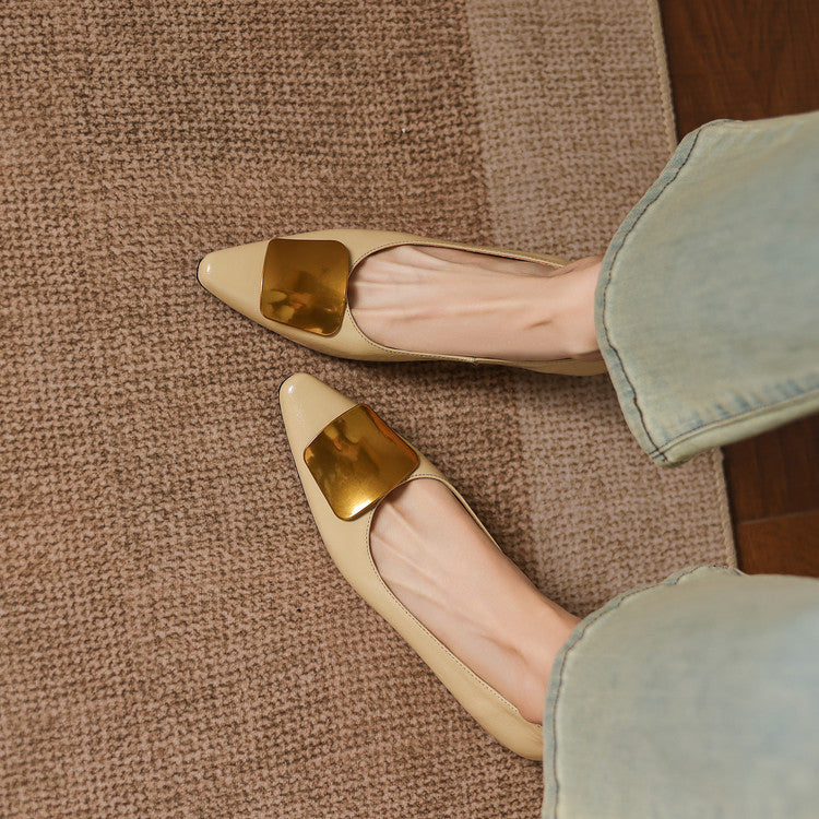 Lorea |  Leather Flats