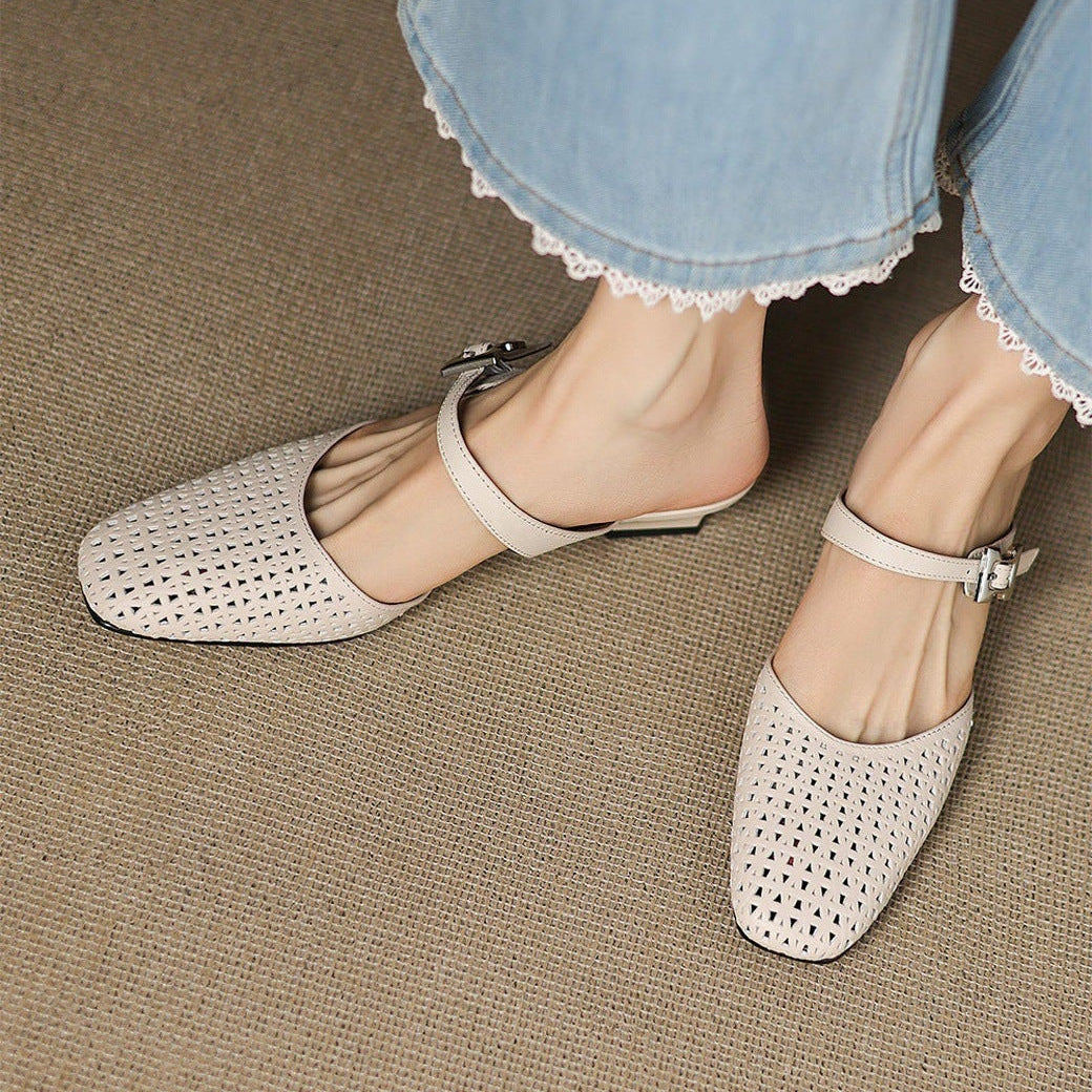 Nilda |  Leather Mules