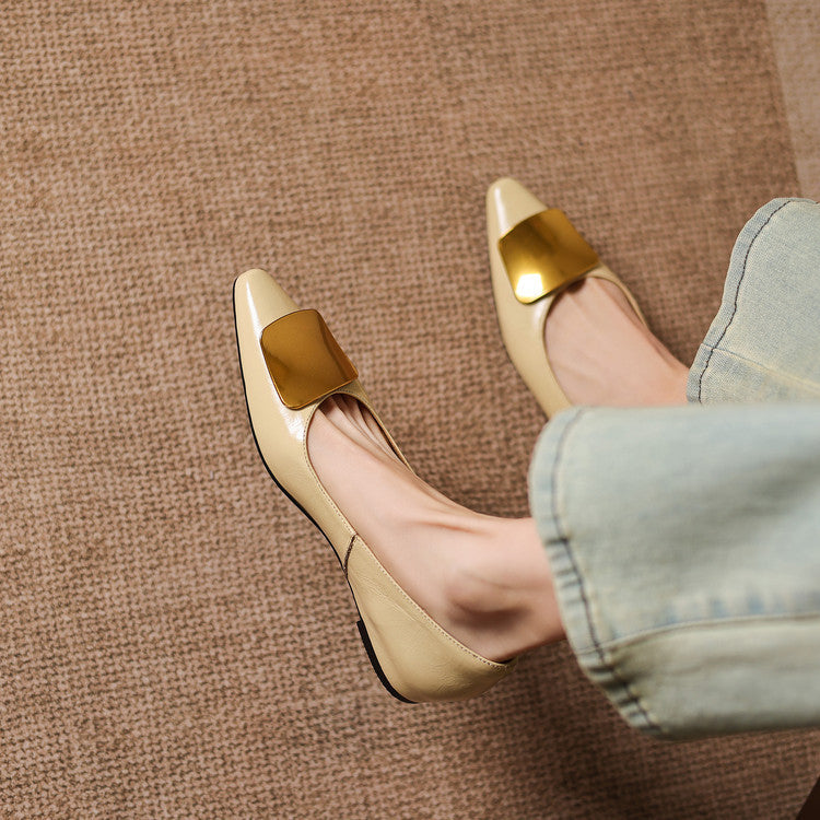 Lorea |  Leather Flats