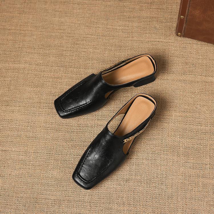 Vyla |  Leather Mules