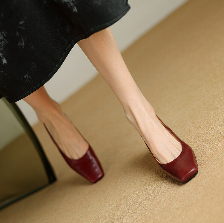 Ersa |  Leather Slingbacks