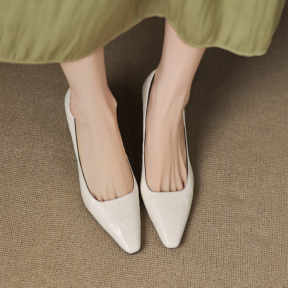 Zala |  Leather Heels