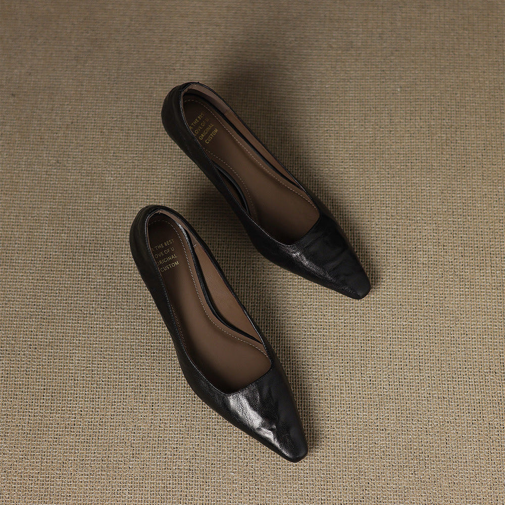 Zala |  Leather Heels