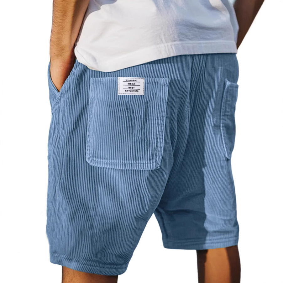 Victor | Eleganti Pantaloncini in Velluto