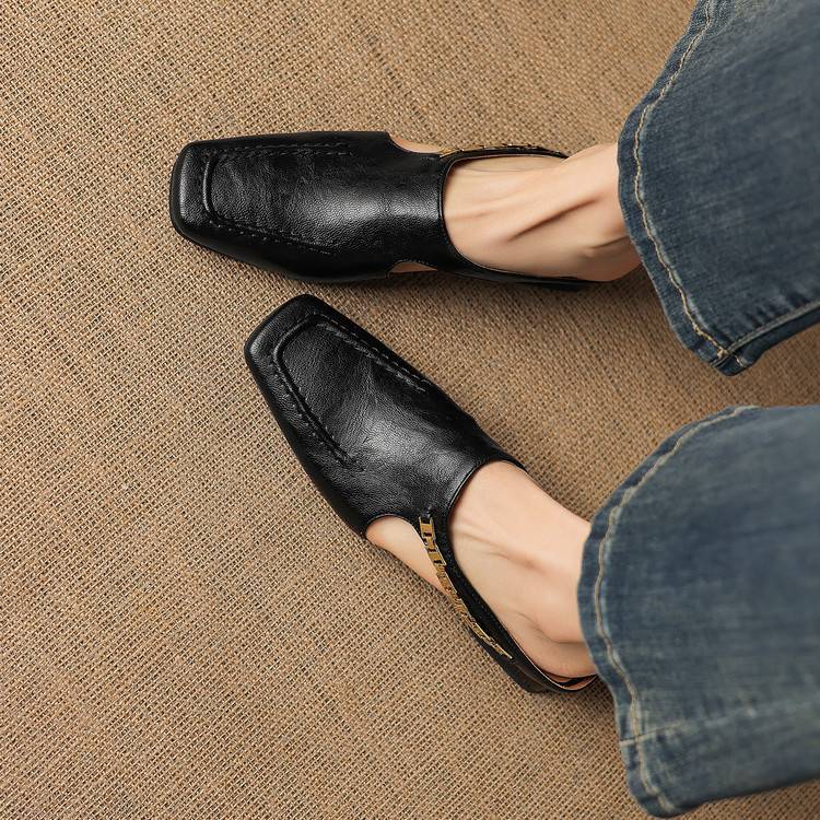 Vyla |  Leather Mules