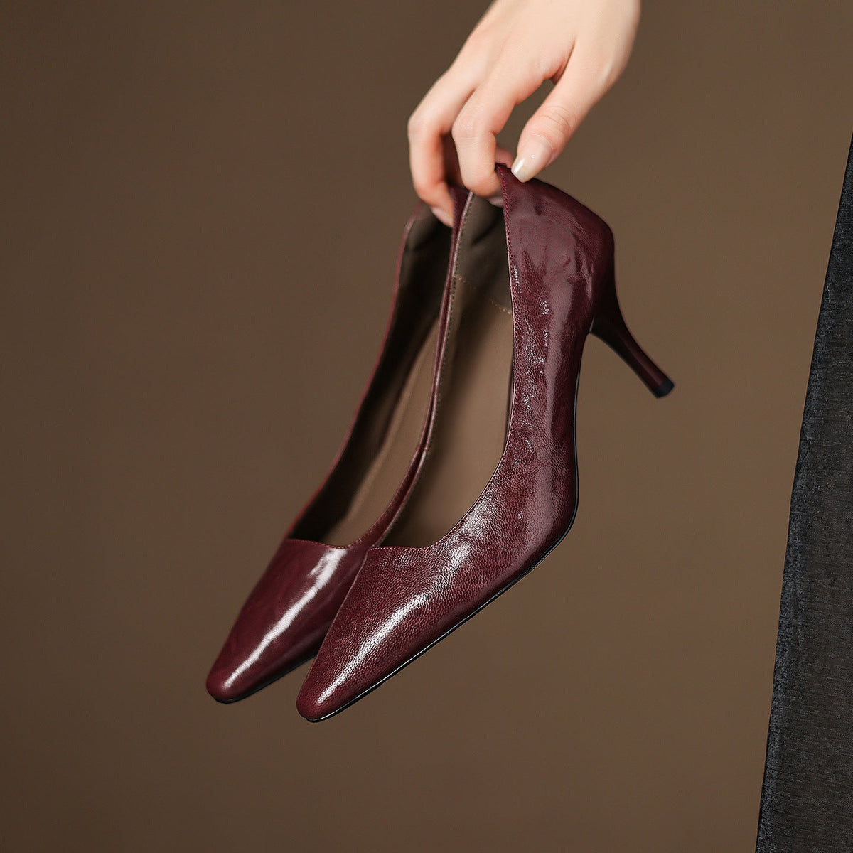 Zala |  Leather Heels